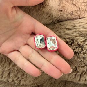 Emma Pills Pink Gemstone Earrings